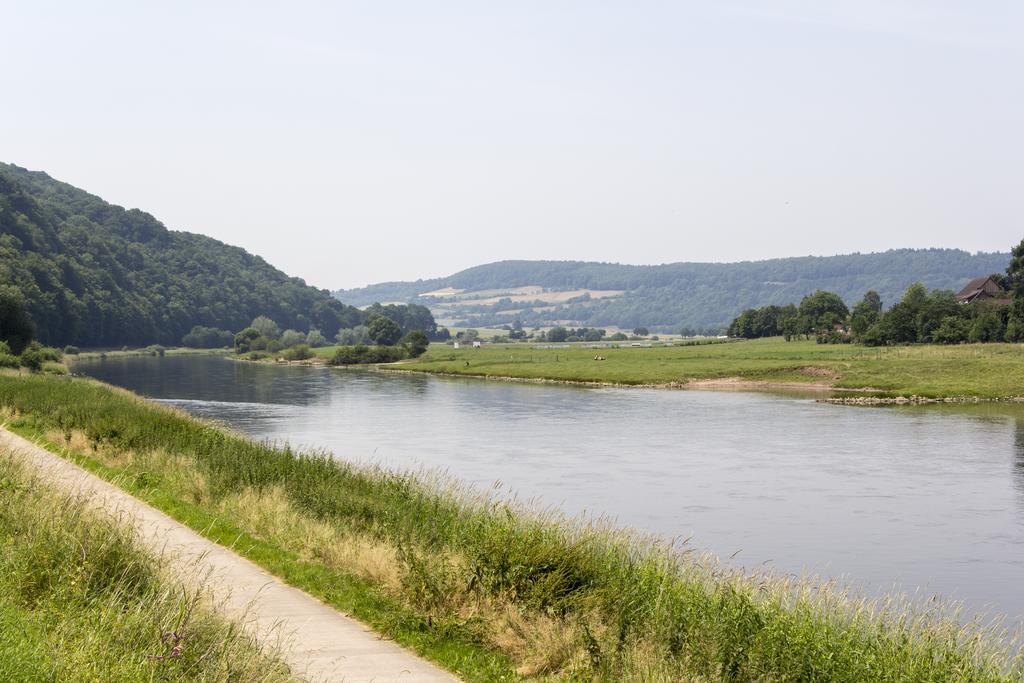Domizil Im Weserbergland Dolme Bagian luar foto